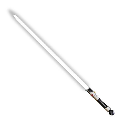 Silver lightsaber